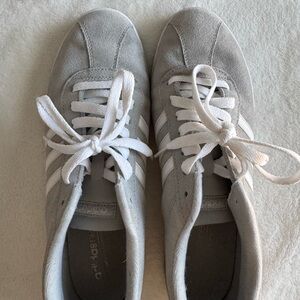 adidas Gray and White Women's Sneakers